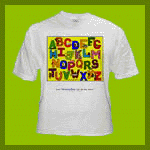 Alphabet Children's Clothing: kids' T-shirt.