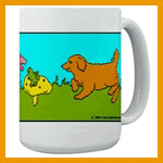 Happy animals mug