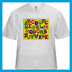 Animals alphabet T-shirts