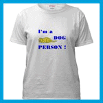 Women's T-shirts with I'm a dog person