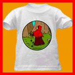 Baby Clothes: T-shirt with Little Red Riding Hood.