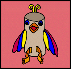 Critter craft bird.