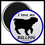 Bulldogs gifts of magnets