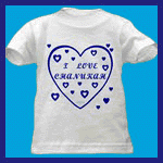 Chanukah Gifts: I Love Chanukah T-shirts.