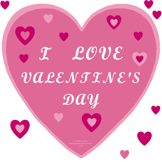 Valentine's Day Gifts : "I Love Valentine's Day" design.