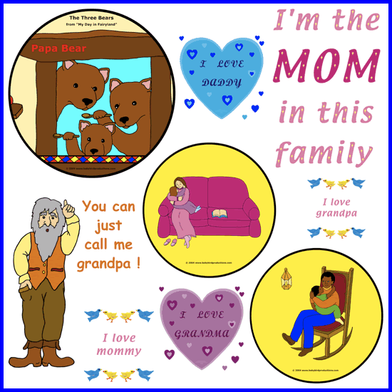 Mother's Day gifts, Father's Day gifts and Grandparents Day gifts and mom T-shirts, dad T-shirts, grandparents T-shirts and more.
