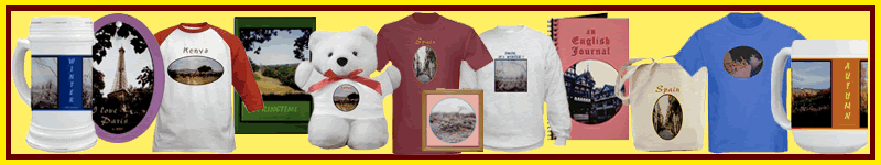 Travel T-shirts and travel souvenir T-shirts