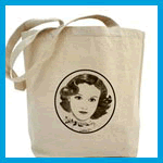 Tote bags with 1930s portraits